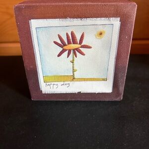 Canvas " Happy Day " Sign